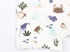 Name It shorts white alyssum print